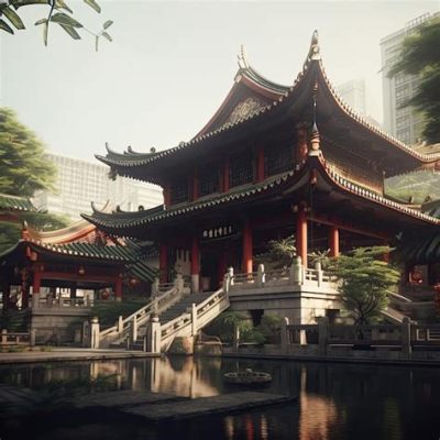 O Templo Jingtan: Uma Jóia Arquietética no Coração de Ji'an!